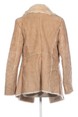 Γυναικείο παλτό Bershka, Μέγεθος M, Χρώμα  Μπέζ, Τιμή 43,02 €