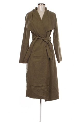 Дамско палто Boohoo, Размер L, Цвят Зелен, Цена 69,55 лв.