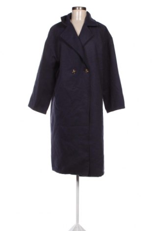 Palton de femei Boohoo, Mărime L, Culoare Albastru, Preț 207,66 Lei