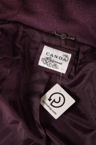 Дамско палто Canda, Размер L, Цвят Лилав, Цена 69,55 лв.