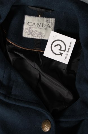 Γυναικείο παλτό Canda, Μέγεθος L, Χρώμα Μπλέ, Τιμή 39,05 €