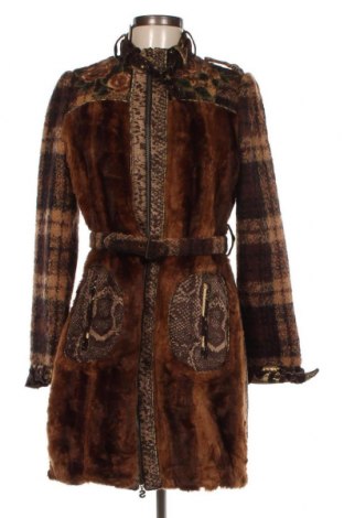 Дамско палто Desigual, Размер M, Цвят Кафяв, Цена 67,20 лв.