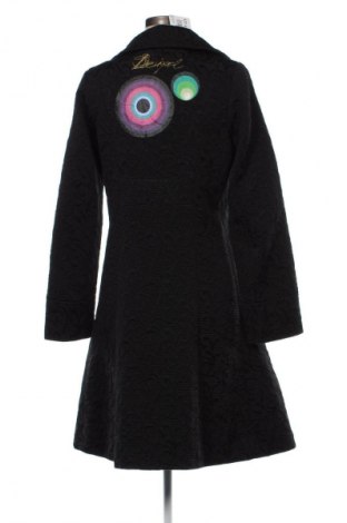 Γυναικείο παλτό Desigual, Μέγεθος M, Χρώμα Μαύρο, Τιμή 55,05 €