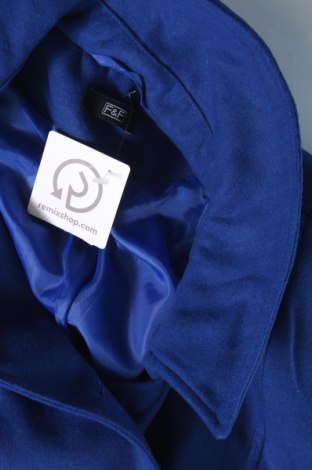 Dámský kabát  F&F, Velikost XL, Barva Modrá, Cena  1 109,00 Kč