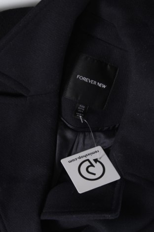 Дамско палто Forever New, Размер S, Цвят Син, Цена 251,40 лв.