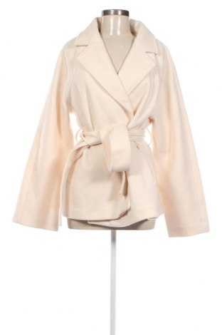 Γυναικείο παλτό Gina Tricot, Μέγεθος M, Χρώμα Εκρού, Τιμή 41,55 €