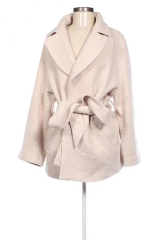 Дамско палто H&M, Размер L, Цвят Бежов, Цена 107,00 лв.