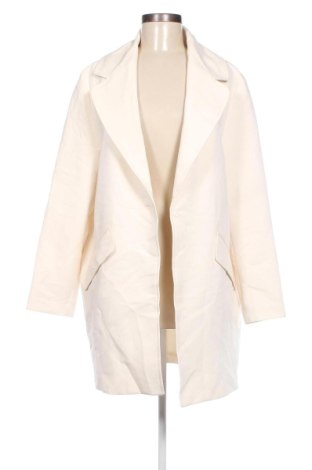 Palton de femei H&M, Mărime M, Culoare Ecru, Preț 193,58 Lei