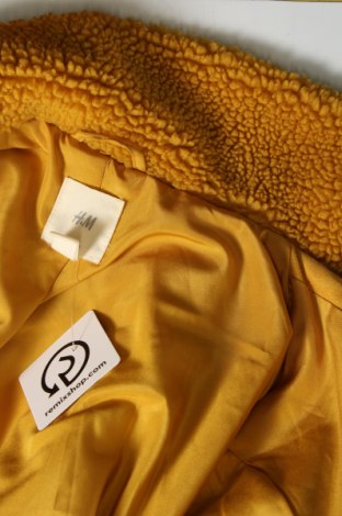 Γυναικείο παλτό H&M L.O.G.G., Μέγεθος XL, Χρώμα Κίτρινο, Τιμή 39,41 €