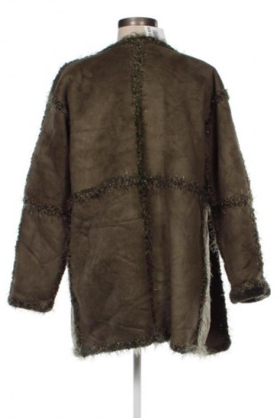Дамско палто Jowell, Размер M, Цвят Зелен, Цена 29,90 лв.