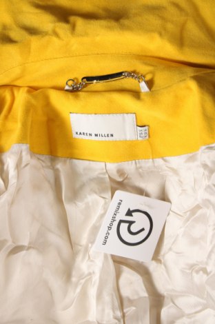 Damenmantel Karen Millen, Größe L, Farbe Gelb, Preis € 148,36