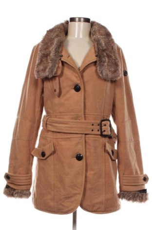 Дамско палто Khujo, Размер XL, Цвят Бежов, Цена 96,85 лв.