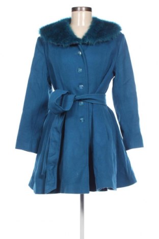 Γυναικείο παλτό Lilian Edwards, Μέγεθος M, Χρώμα Μπλέ, Τιμή 63,93 €