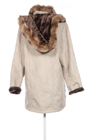 Γυναικείο παλτό M Collection, Μέγεθος L, Χρώμα  Μπέζ, Τιμή 43,02 €