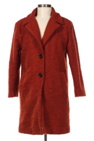 Γυναικείο παλτό Made In Italy, Μέγεθος L, Χρώμα Πορτοκαλί, Τιμή 43,02 €