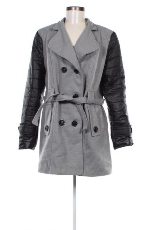 Дамско палто Made In Italy, Размер L, Цвят Сив, Цена 66,34 лв.