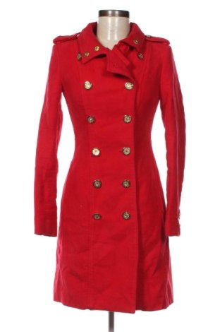 Дамско палто Mango, Размер XS, Цвят Червен, Цена 56,65 лв.