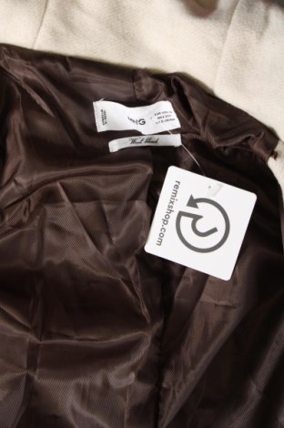 Γυναικείο παλτό Mango, Μέγεθος XS, Χρώμα Εκρού, Τιμή 41,41 €