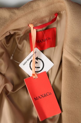 Дамско палто Max&Co., Размер M, Цвят Кафяв, Цена 495,00 лв.