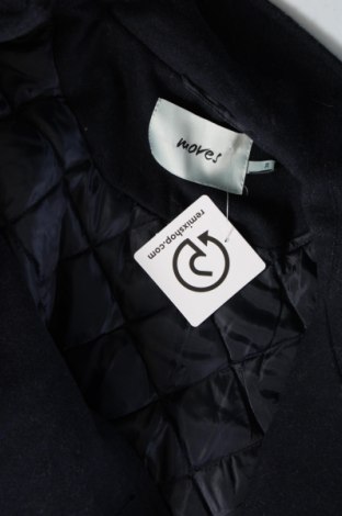Γυναικείο παλτό Moves by Minimum, Μέγεθος M, Χρώμα Μπλέ, Τιμή 151,19 €
