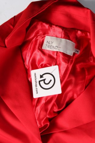 Γυναικείο παλτό Nly Trend, Μέγεθος XS, Χρώμα Κόκκινο, Τιμή 21,77 €