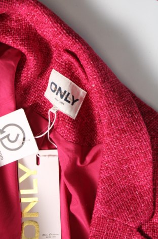 Dámský kabát  ONLY, Velikost XL, Barva Růžová, Cena  548,00 Kč
