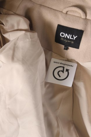 Dámský kabát  ONLY, Velikost L, Barva Béžová, Cena  570,00 Kč