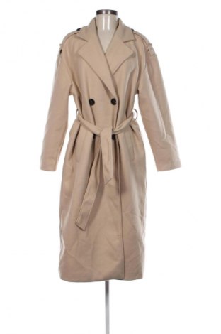 Дамско палто ONLY, Размер L, Цвят Бежов, Цена 35,75 лв.