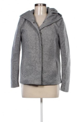 Дамско палто ONLY, Размер S, Цвят Сив, Цена 26,40 лв.