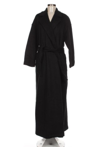Γυναικείο παλτό Object, Μέγεθος M, Χρώμα Μαύρο, Τιμή 96,83 €