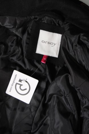 Дамско палто Orsay, Размер M, Цвят Черен, Цена 69,55 лв.