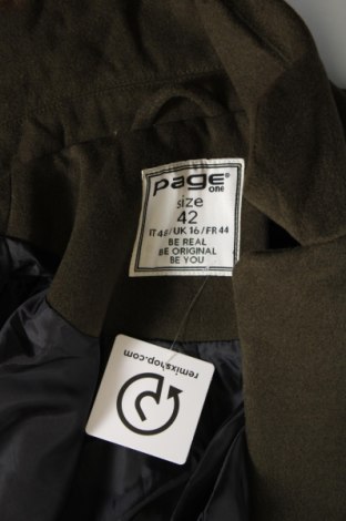 Dámsky kabát  Page One, Veľkosť L, Farba Zelená, Cena  39,44 €