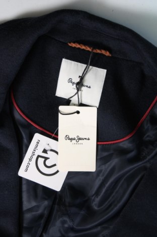Γυναικείο παλτό Pepe Jeans, Μέγεθος S, Χρώμα Μπλέ, Τιμή 143,73 €
