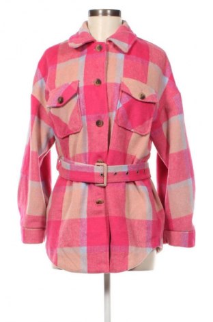 Дамско палто Pieces, Размер XS, Цвят Многоцветен, Цена 35,75 лв.