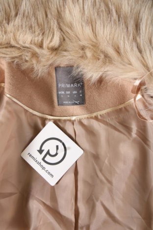 Γυναικείο παλτό Primark, Μέγεθος S, Χρώμα  Μπέζ, Τιμή 41,04 €