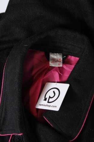 Дамско палто Pussy Deluxe, Размер M, Цвят Черен, Цена 23,56 лв.