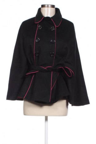 Γυναικείο παλτό Pussy Deluxe, Μέγεθος M, Χρώμα Μαύρο, Τιμή 15,28 €