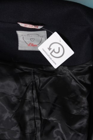 Γυναικείο παλτό S.Oliver, Μέγεθος M, Χρώμα Μπλέ, Τιμή 33,77 €