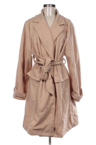 Дамско палто SHEIN, Размер XXL, Цвят Бежов, Цена 38,40 лв.