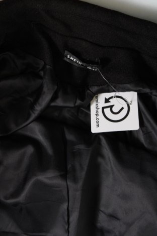 Γυναικείο παλτό SHEIN, Μέγεθος S, Χρώμα Μαύρο, Τιμή 43,02 €