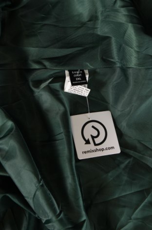 Γυναικείο παλτό SHEIN, Μέγεθος XXL, Χρώμα Πράσινο, Τιμή 46,33 €