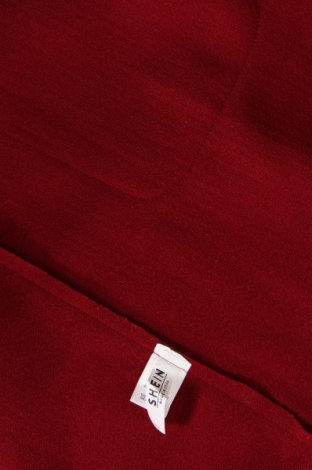 Γυναικείο παλτό SHEIN, Μέγεθος XL, Χρώμα Κόκκινο, Τιμή 41,04 €