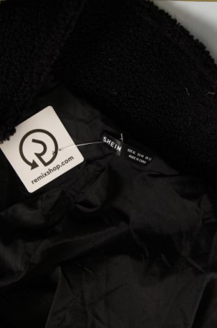 Γυναικείο παλτό SHEIN, Μέγεθος XL, Χρώμα Μαύρο, Τιμή 41,04 €