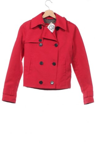 Дамско палто Superdry, Размер XS, Цвят Червен, Цена 139,00 лв.