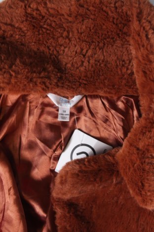 Γυναικείο παλτό Time and tru, Μέγεθος XL, Χρώμα Καφέ, Τιμή 43,02 €