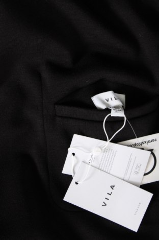 Γυναικείο παλτό VILA, Μέγεθος L, Χρώμα Μαύρο, Τιμή 36,43 €
