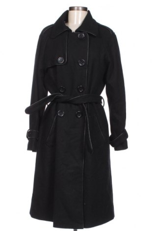 Дамско палто Via Cortesa, Размер M, Цвят Черен, Цена 66,34 лв.