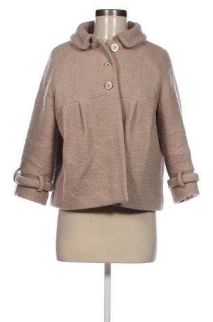 Dámský kabát  Zara, Velikost XL, Barva Béžová, Cena  672,00 Kč