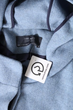 Γυναικείο παλτό Zara, Μέγεθος L, Χρώμα Μπλέ, Τιμή 26,08 €