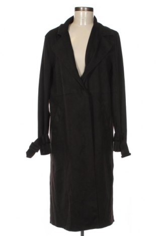 Дамско палто Zara, Размер L, Цвят Черен, Цена 27,50 лв.